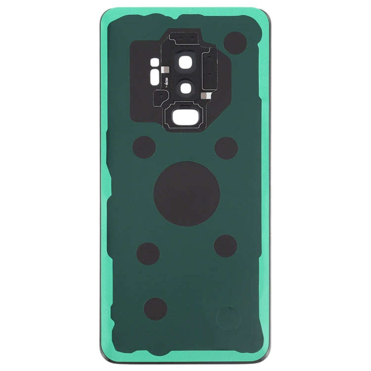 For Galaxy S9+ Battery Back Cover with Camera Lens (Black)
