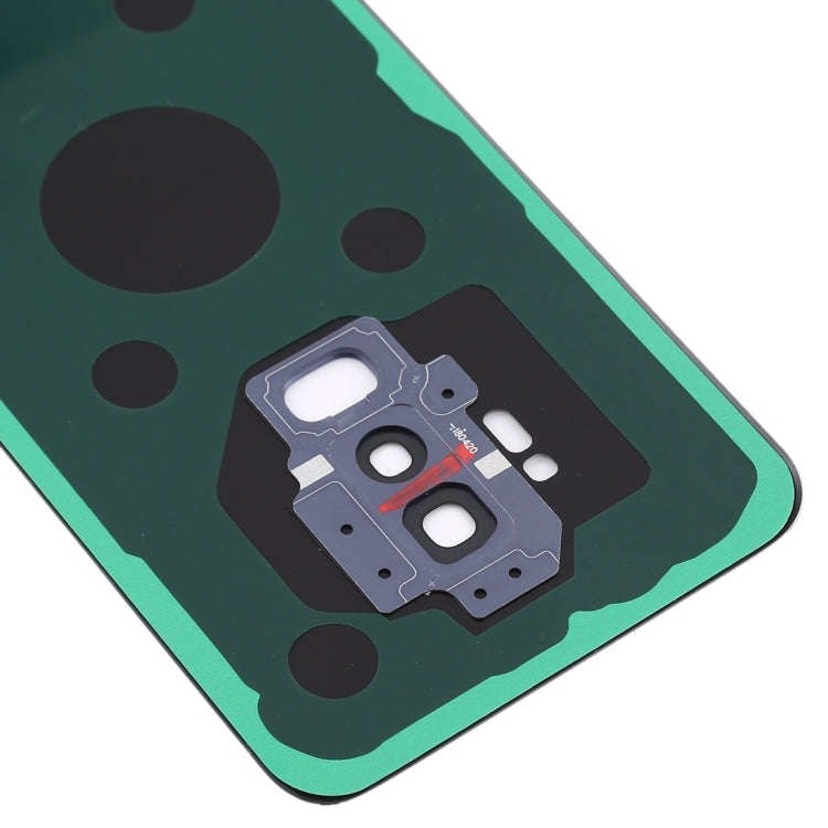 For Galaxy S9+ Battery Back Cover with Camera Lens (Blue)