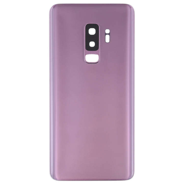 For Galaxy S9+ Battery Back Cover with Camera Lens (Purple)