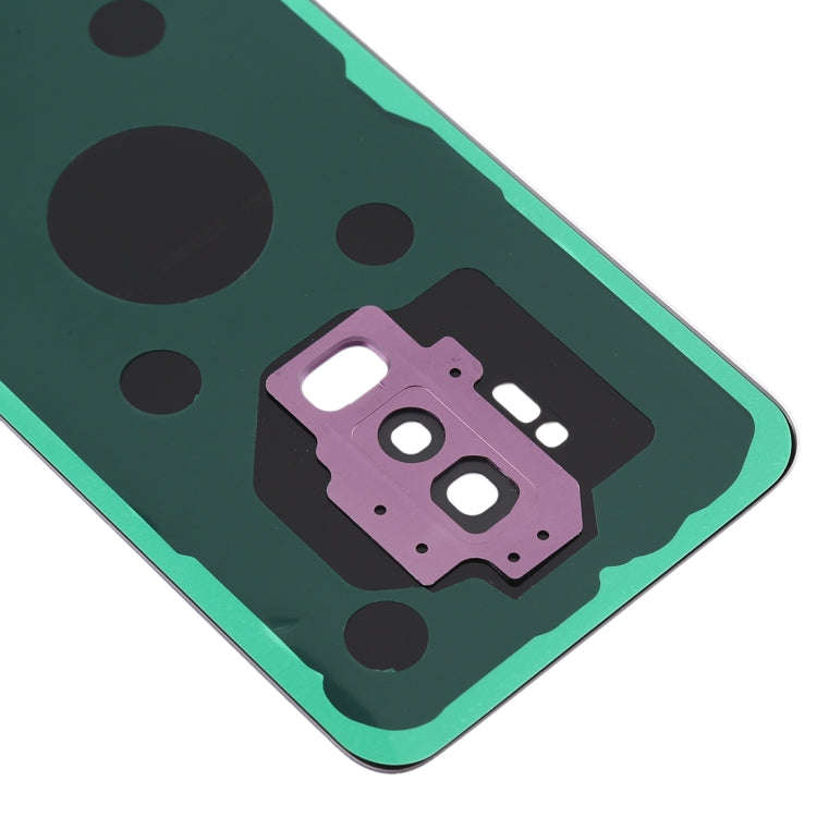 For Galaxy S9+ Battery Back Cover with Camera Lens (Purple)