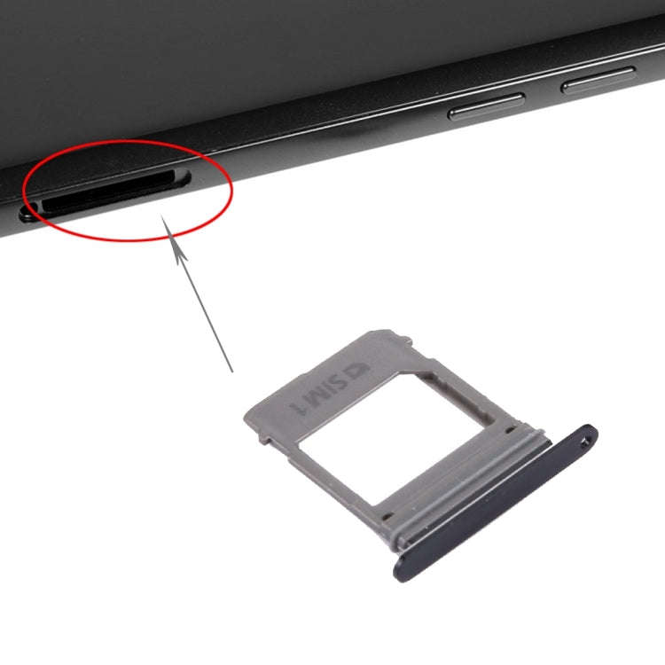For Galaxy A5 (2017) / A520 & A7 (2017) / A720 SIM Card Tray + Micro SD Card Tray, Single Card (B...