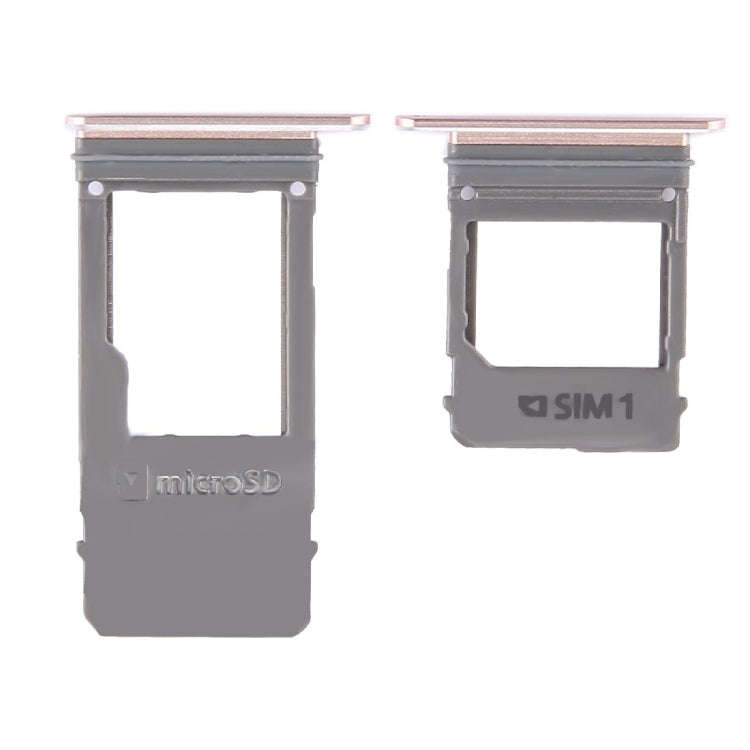 For Galaxy A5 (2017) / A520 & A7 (2017) / A720 SIM Card Tray + Micro SD Card Tray, Single Card (P...