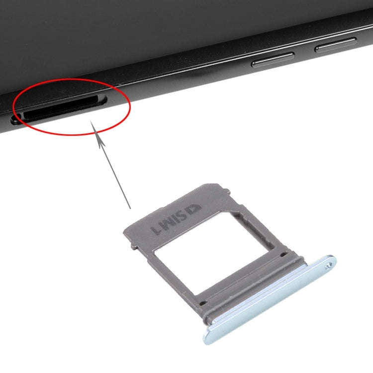 For Galaxy A5 (2017) / A520 & A7 (2017) / A720 SIM Card Tray + Micro SD Card Tray, Single Card (B...