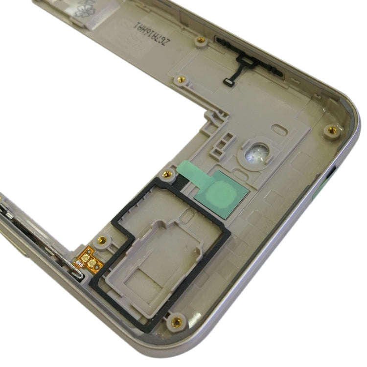 For Galaxy J7 V J727V (Verizon) Rear Housing Frame (Gold)