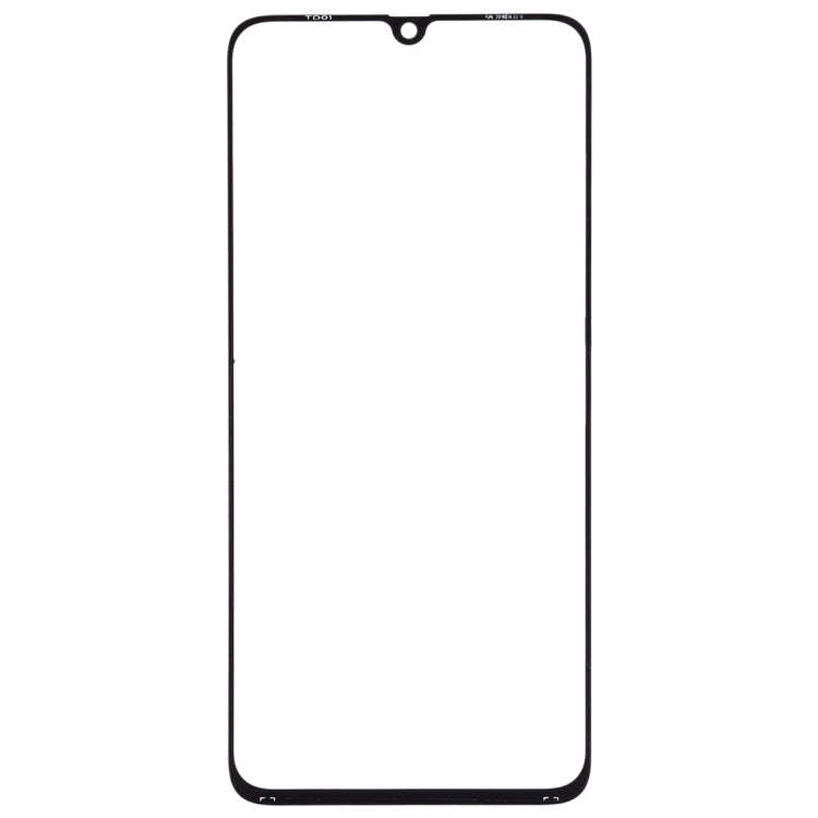 For Galaxy A70 Front Screen Outer Glass Lens (Black)