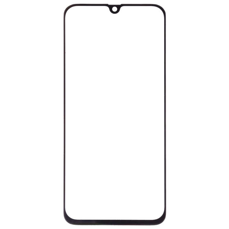 For Galaxy A40 Front Screen Outer Glass Lens (Black)