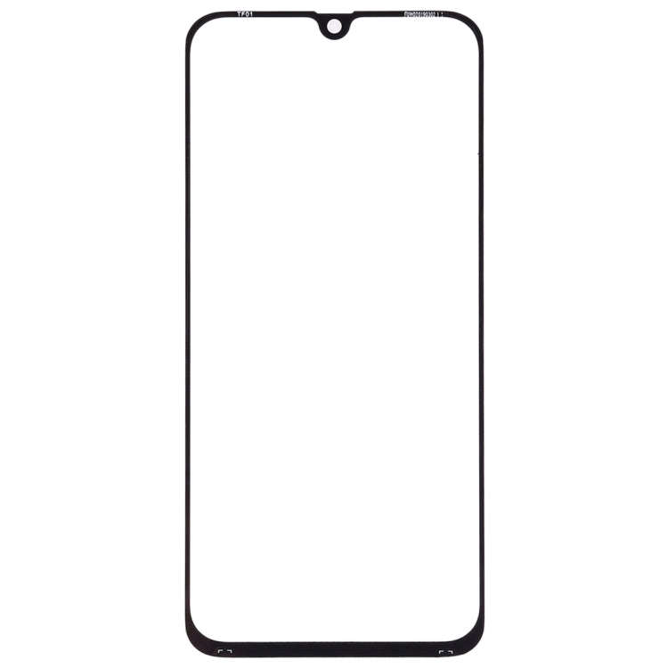 For Galaxy A40 Front Screen Outer Glass Lens (Black)