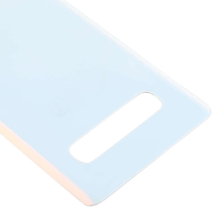 For Galaxy S10 Battery Back Cover (White)