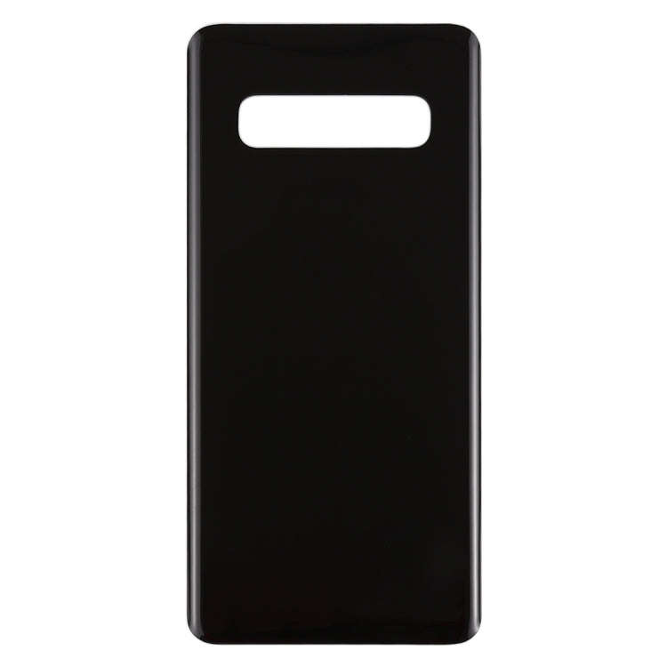 For Galaxy S10+ Battery Back Cover (Black)