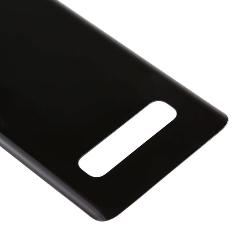 For Galaxy S10+ Battery Back Cover (Black)