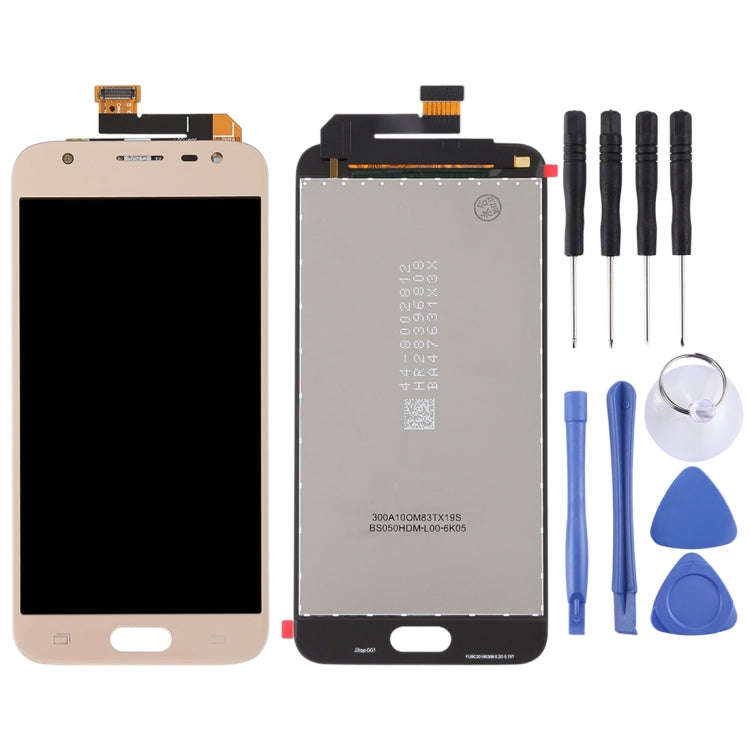 OEM LCD Screen for Galaxy J3 (2018) / J337 with Digitizer Full Assembly (Gold)