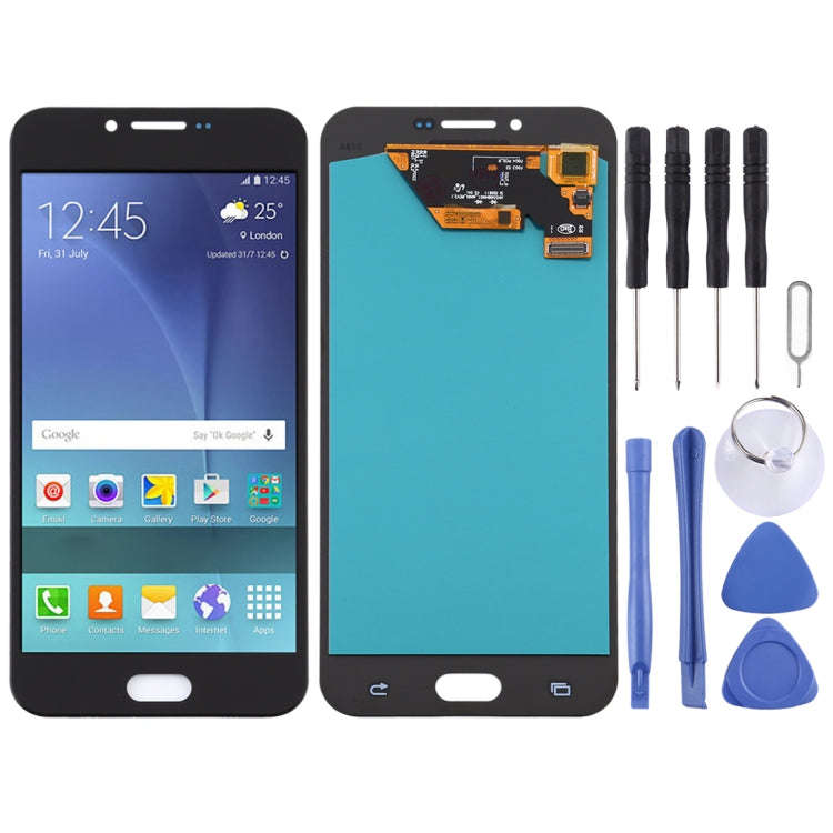 OLED LCD Screen for Samsung Galaxy A8 (2016) / SM-A810 with Digitizer Full Assembly (Black)