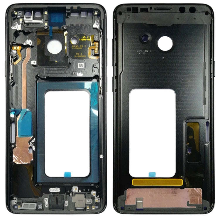 For Galaxy S9+ G965F, G965F/DS, G965U, G965W, G9650  Middle Frame Bezel (Black)