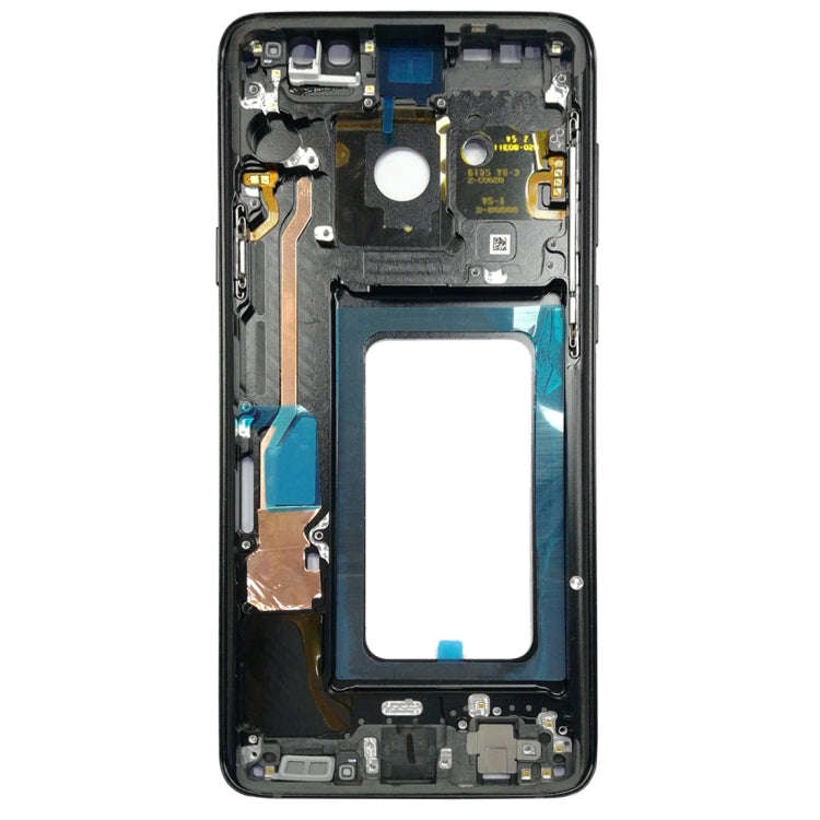 For Galaxy S9+ G965F, G965F/DS, G965U, G965W, G9650  Middle Frame Bezel (Black)