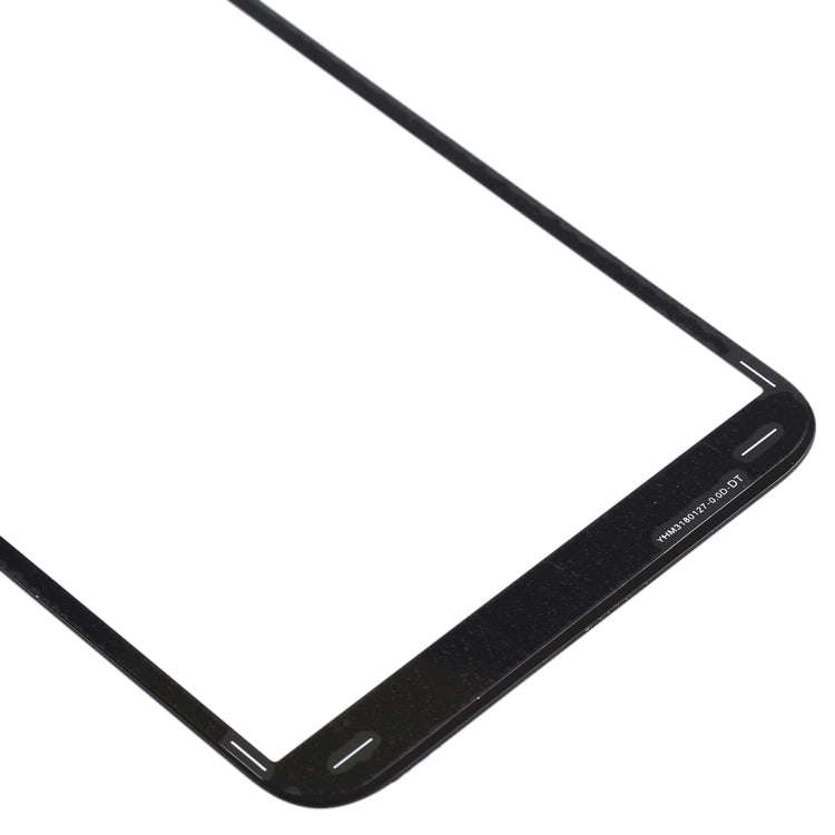 For Galaxy J4+ / J6+ / J610 Front Screen Outer Glass Lens (Black)