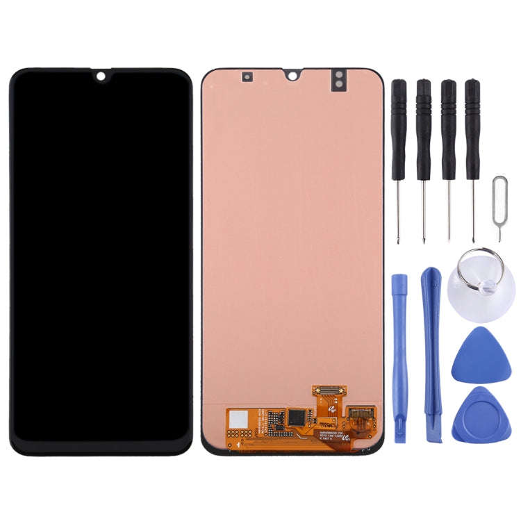 Original Super AMOLED LCD Screen for Galaxy A30 with Digitizer Full Assembly (Black)