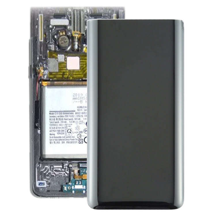 For Galaxy A80 Battery Back Cover (Black)