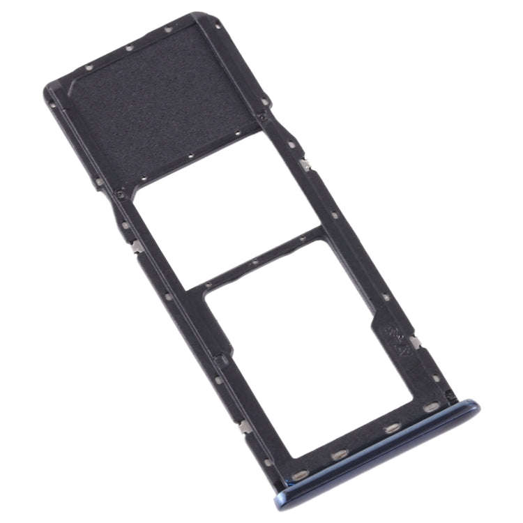 For Galaxy A7 (2018) / A750F SIM Card Tray + Micro SD Card Tray (Black)
