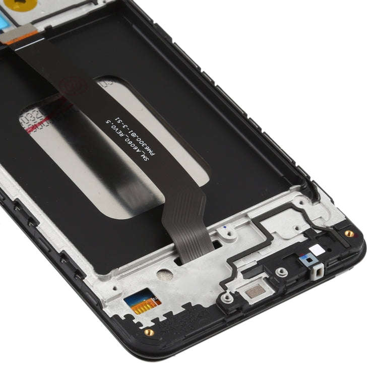 Original PLS TFT LCD Screen for Galaxy M40 Digitizer Full Assembly with Frame