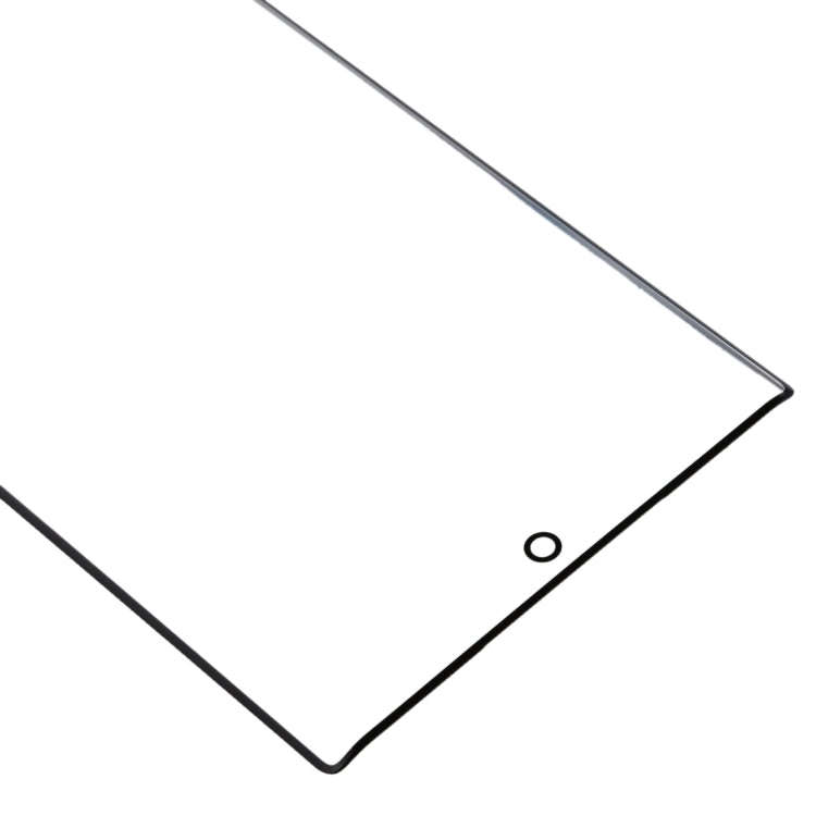 For Galaxy Note 10 Front Screen Outer Glass Lens (Black)