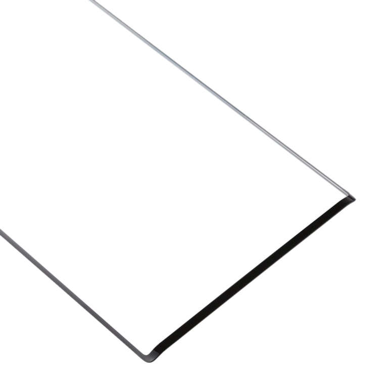 For Galaxy Note 10 Front Screen Outer Glass Lens (Black)