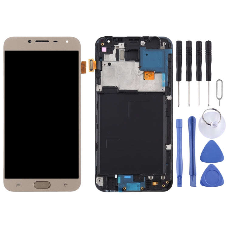 TFT LCD Screen for Galaxy J4 J400F/DS Digitizer Full Assembly with Frame (Gold)