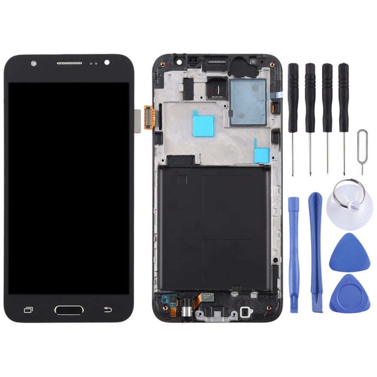 TFT LCD Screen for Galaxy J5 (2015) / J500F Digitizer Full Assembly with Frame (Black)