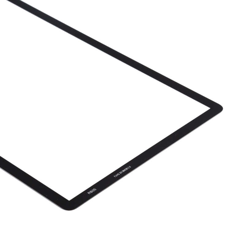 For Galaxy Tab S5e SM-T720 / SM-T725 Front Screen Outer Glass Lens (Black)