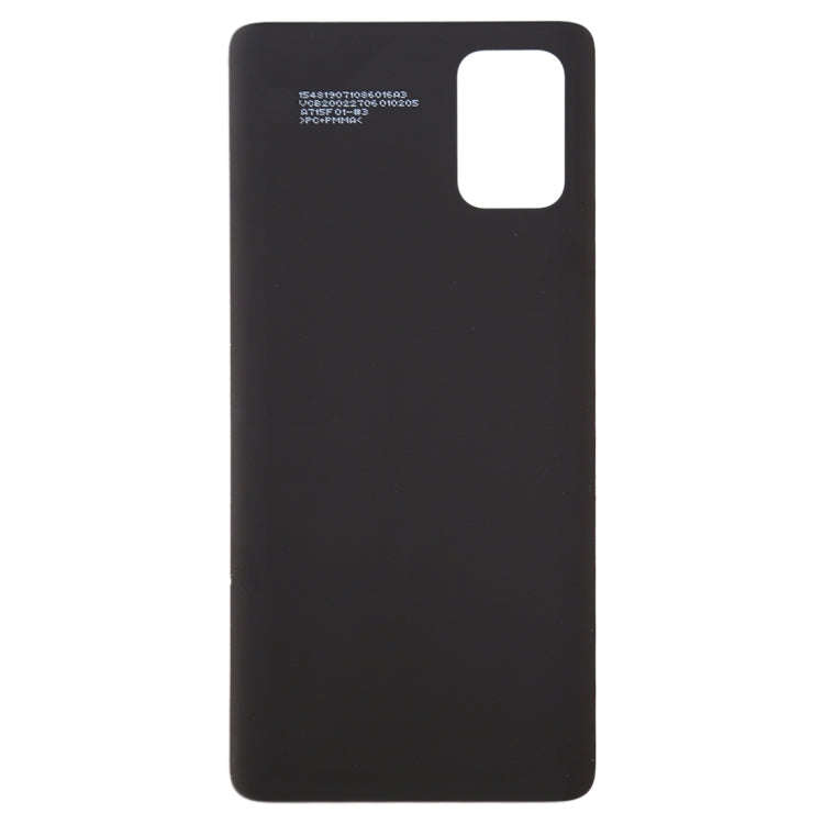 For Galaxy A71 Original Battery Back Cover (Black)