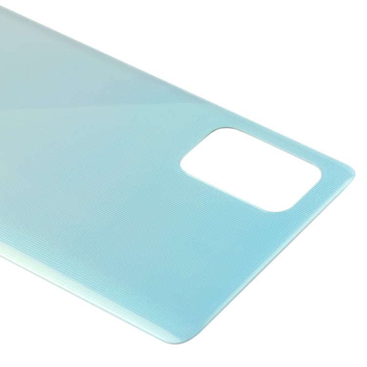 For Galaxy A71 Original Battery Back Cover (Blue)