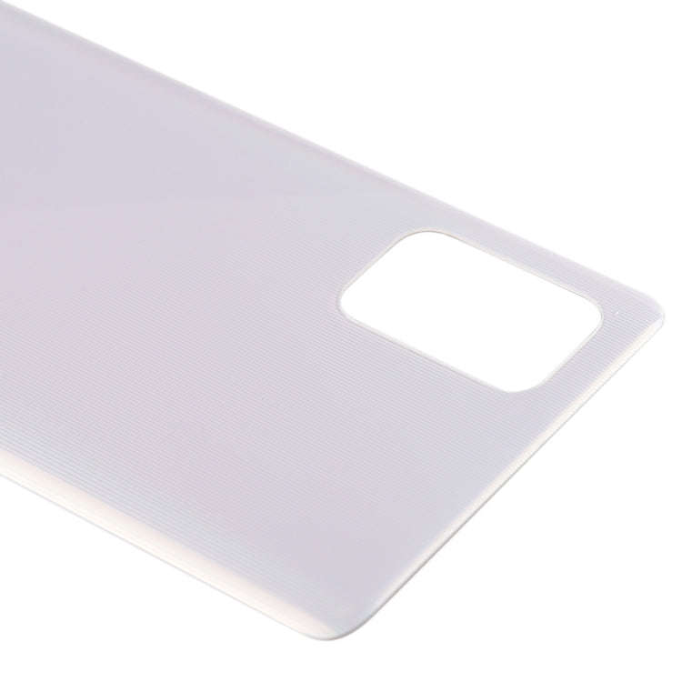 For Galaxy A71 Original Battery Back Cover (White)