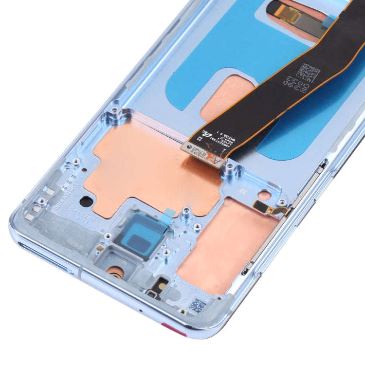Original Dynamic AMOLED Material LCD Screen and Digitizer Full Assembly with Frame for Samsung Ga...