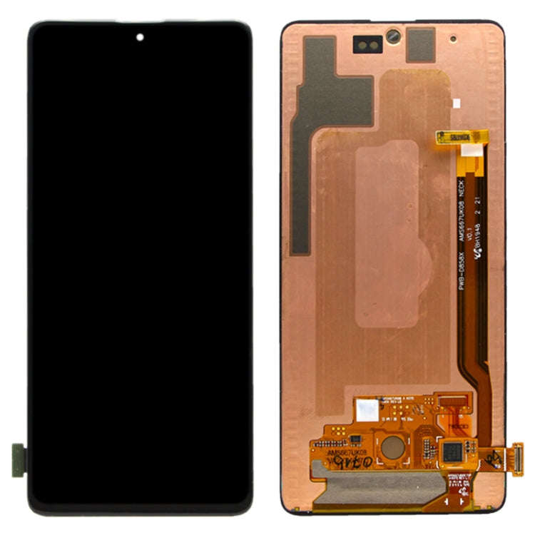 Original Super AMOLED LCD Screen for Galaxy Note10 Lite with Digitizer Full Assembly (Black)
