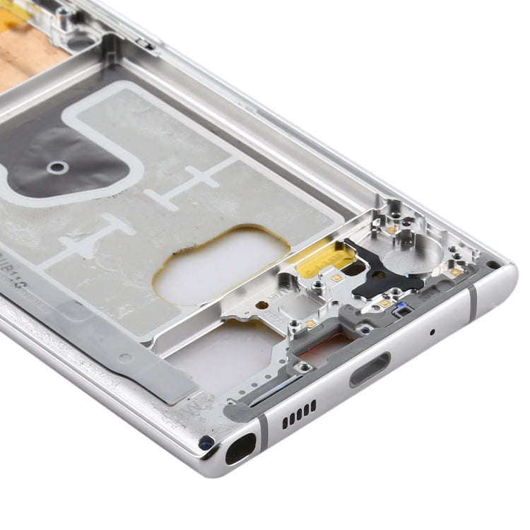 For Samsung Galaxy Note10 Middle Frame Bezel Plate (Silver)