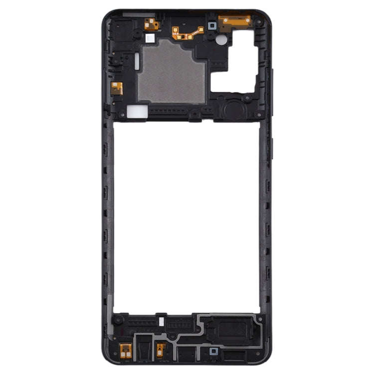 For Samsung Galaxy A21s  Middle Frame Bezel Plate (Black)