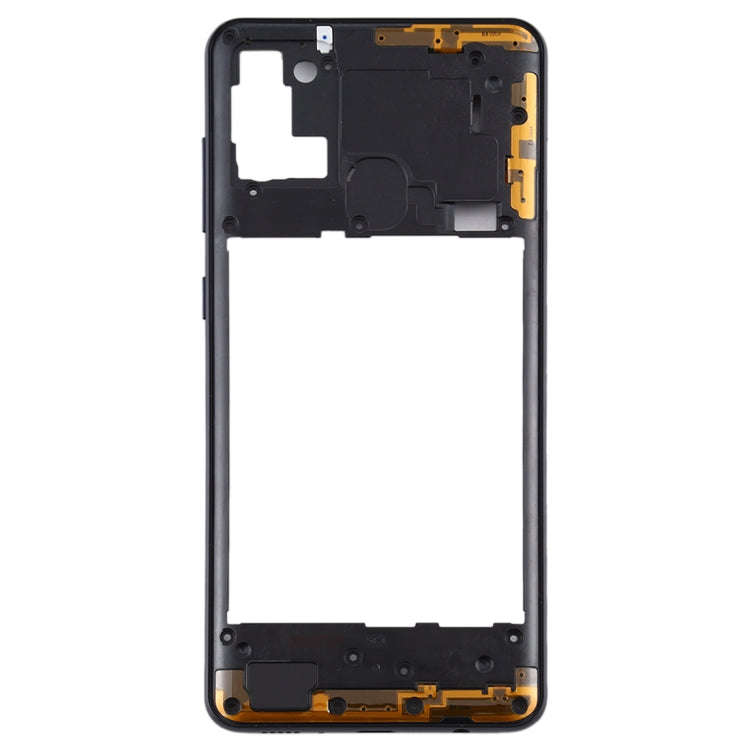 For Samsung Galaxy A21s  Middle Frame Bezel Plate (Black)