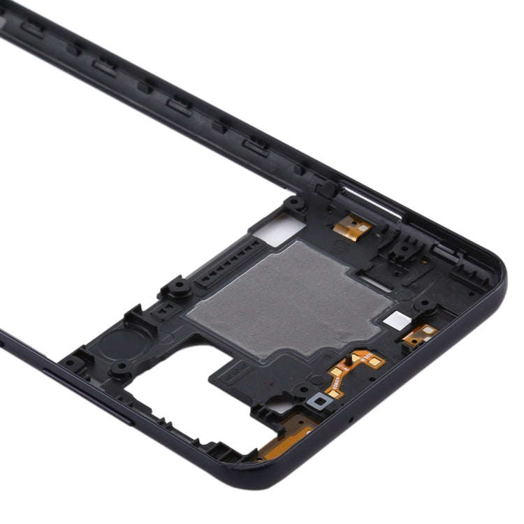 For Samsung Galaxy A21s  Middle Frame Bezel Plate (Black)