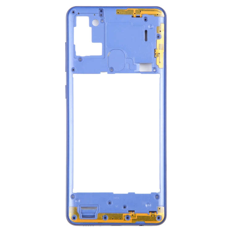 For Samsung Galaxy A21s  Middle Frame Bezel Plate (Blue)