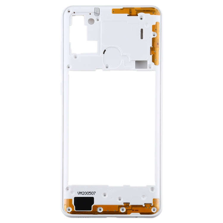 For Samsung Galaxy A21s  Middle Frame Bezel Plate (White)