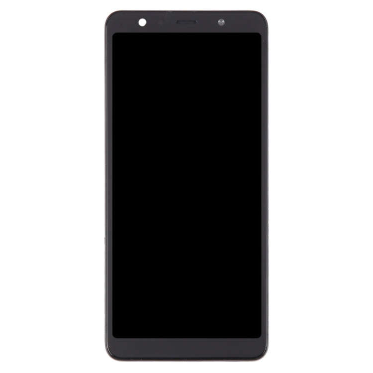 TFT LCD Screen for Samsung Galaxy A7 (2018) / SM-A750F Digitizer Full Assembly with Frame (Black)