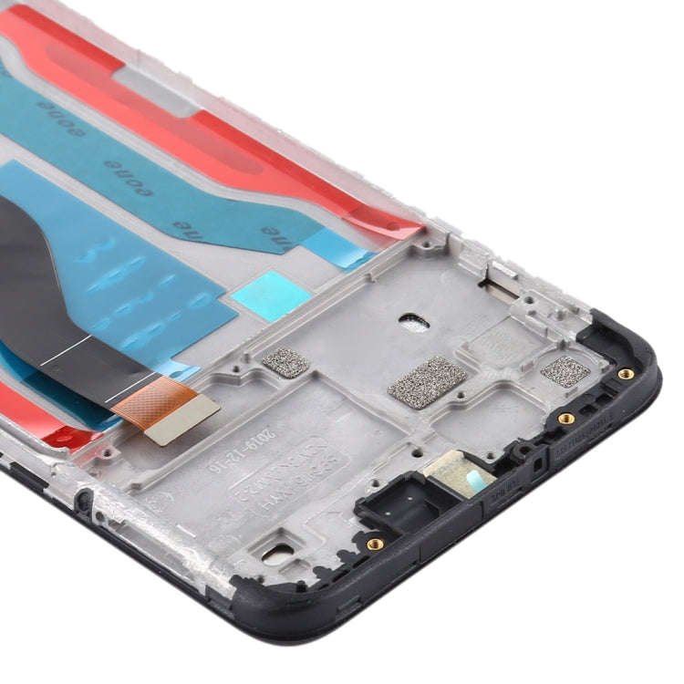 OEM LCD Screen for Samsung Galaxy A10s Digitizer Full Assembly with Frame (Black)