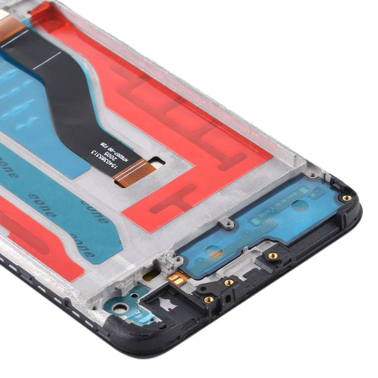 OEM LCD Screen for Samsung Galaxy A10s Digitizer Full Assembly with Frame (Black)