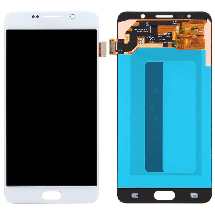 5.5 inch OLED LCD Screen for Samsung Galaxy Note 5 with Digitizer Full Assembly (White)
