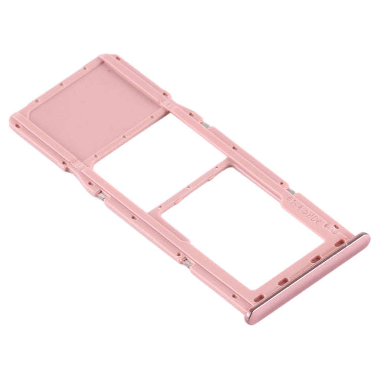 For Samsung Galaxy A51 SIM Card Tray + Micro SD Card Tray (Pink)