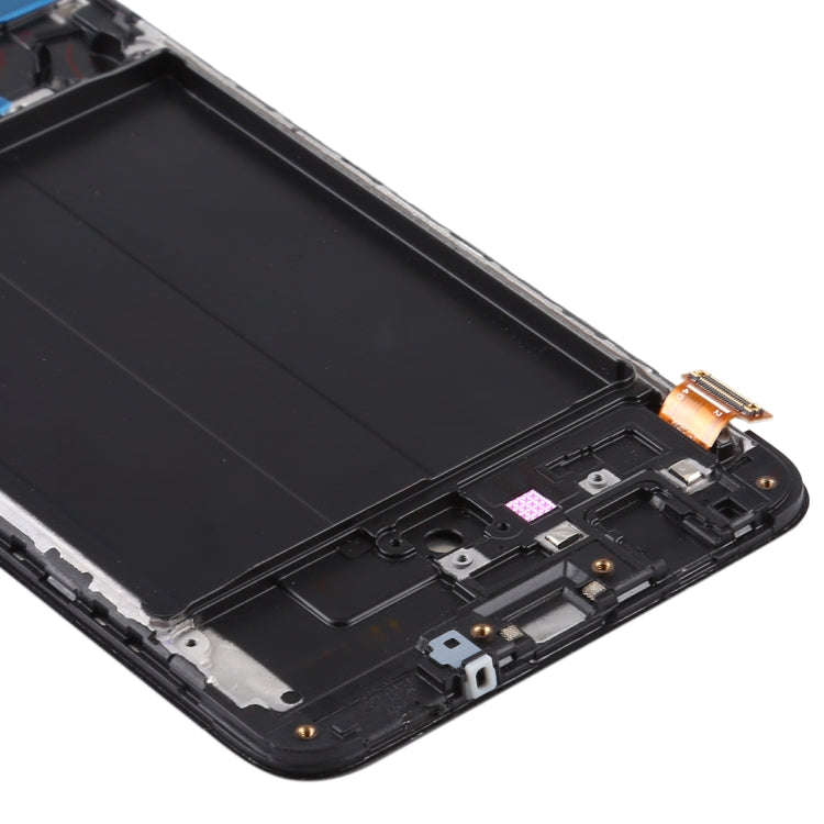 TFT LCD Screen for Samsung Galaxy A70  Digitizer Full Assembly with Frame, Not Supporting Fingerp...