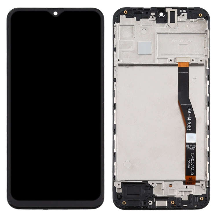 TFT LCD Screen for Samsung Galaxy M20 Digitizer Full Assembly with Frame (Black)