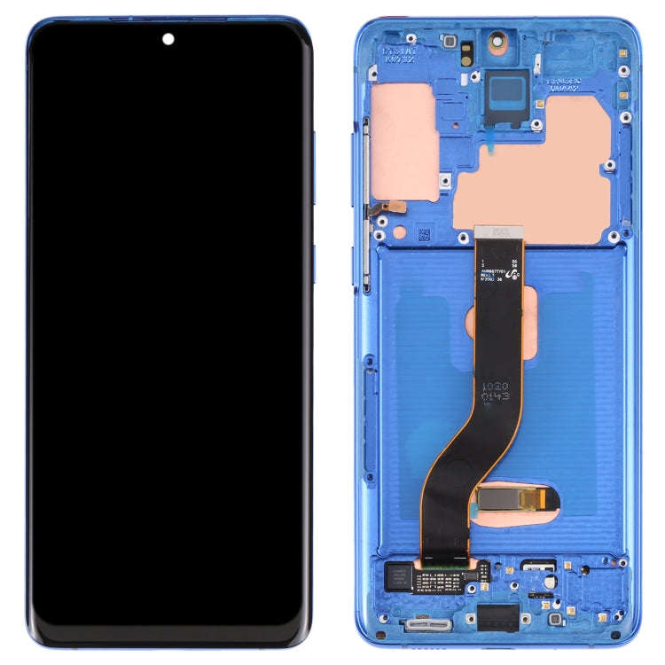 Original Super AMOLED LCD Screen for Samsung Galaxy S20+ 5G SM-G986B/G985 Digitizer Full Assembly...