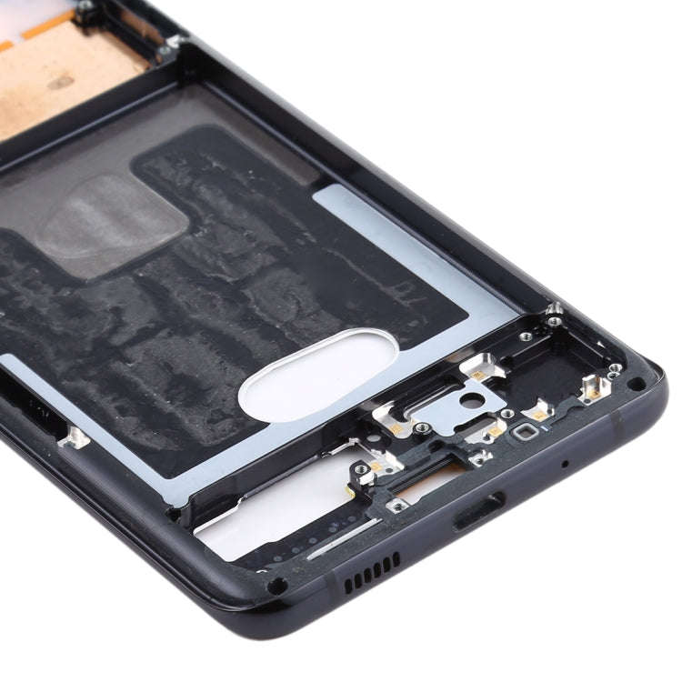 For Samsung Galaxy S20+  Middle Frame Bezel Plate (Black)