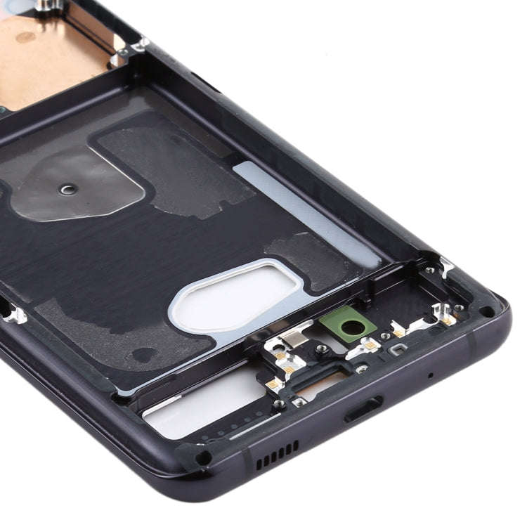 For Samsung Galaxy S20 Ultra  Middle Frame Bezel Plate with Side Keys (Black)