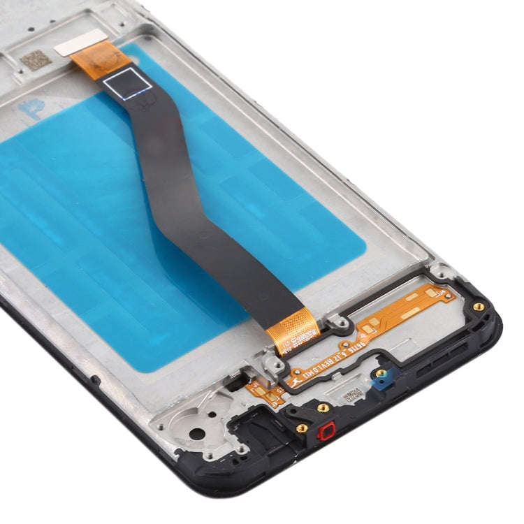 OEM LCD Screen for Samsung Galaxy A21 / SM-A215 Digitizer Full Assembly with Frame (Black)